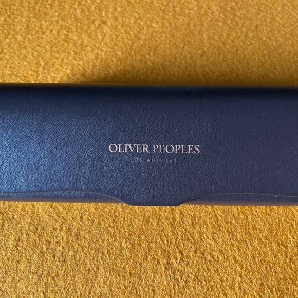 Oliver Peoples Riley R 0OV5004C 45mm Clip On Sunglasses Gold/Brown Polarized - Picture 11 of 16